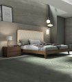 Dormitorio contemporáneo nogal Galaxy