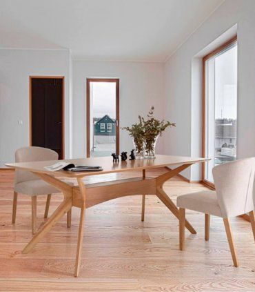 Mesa de comedor moderna Morera