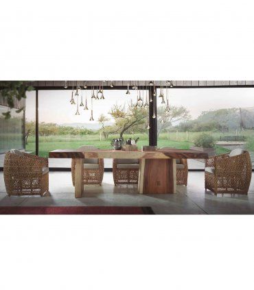 Mesa de comedor rústica Parien