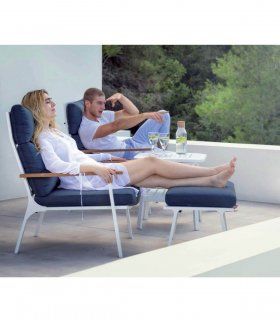 Sillón alto para terraza Marin
