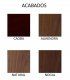 Silla de comedor Ados de Hurtado Muebles, acabados