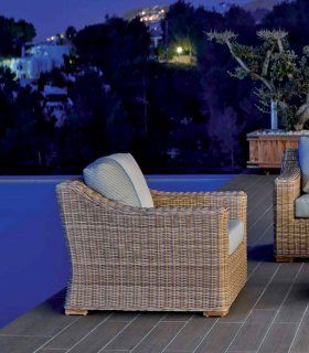 Sillón para terraza en rattán Santei