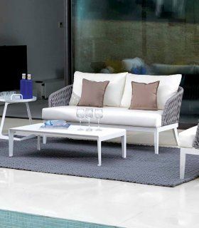 Sofá 2 plazas para terraza Baise