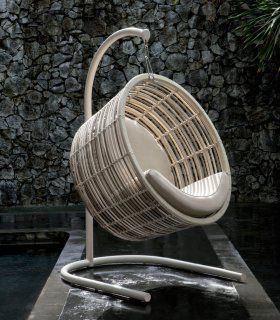 Sillón balancín de jardín Mercy