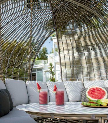 Cama chill out de diseño Spartan