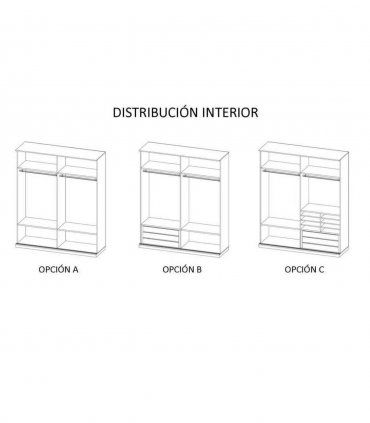 Opciones de acabado interior