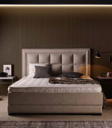 Cama tapizada moderna Anisa