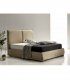 Cama tapizada con arcón Zareen