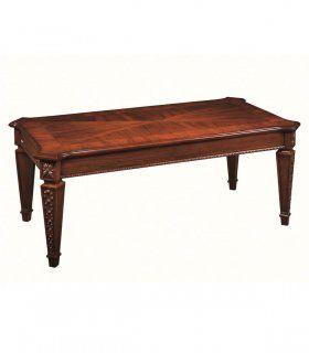 Mesa de centro clásica Saldi, rectangular