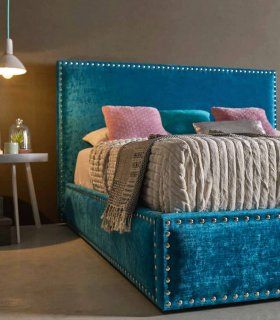 Cama tapizada moderna Dunya