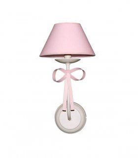 Aplique infantil Lazo rosa