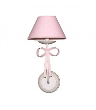 Aplique infantil Lazo rosa