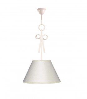 Lámpara colgante infantil Lazo beige