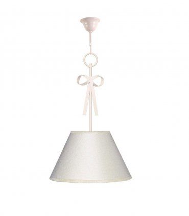 Lámpara colgante infantil Lazo beige