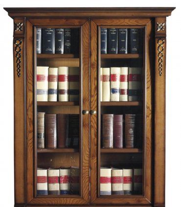 Librería vitrina clásica Saldi, vista