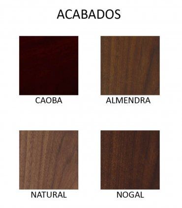 Pedestal clásico Emeda, acabados