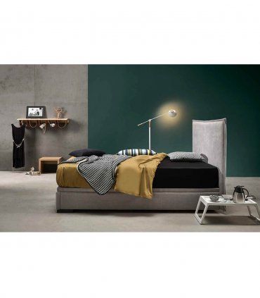 Cama tapizada con arcón Badra