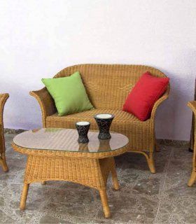 Mesa de centro colonial Orlena