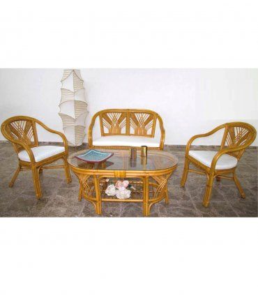 Salón de mimbre Baese
