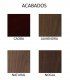Sinfonier Moderno Ados de Hurtado Muebles, acabados