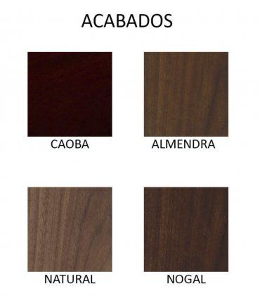 Mesa de centro redonda moderna Ados de Hurtado Muebles, acabados