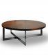 Mesa de centro redonda moderna Ados de Hurtado Muebles