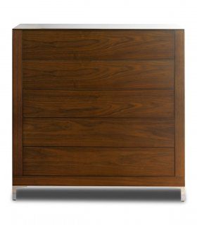 Cómoda Moderna Dormitorio Ados 5 Cajones