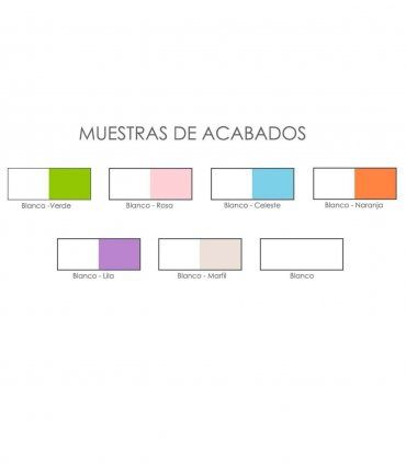 Muestras de acabados