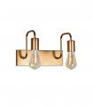 Aplique de pared 2 luces Curtiz