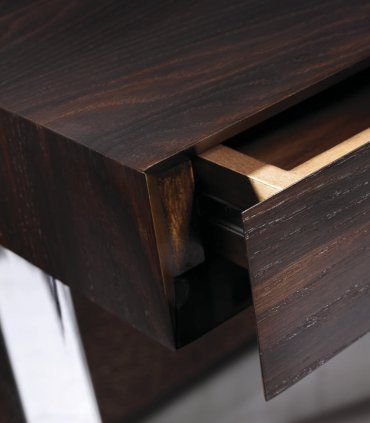 Mesa de rincón moderna Adase, cajón