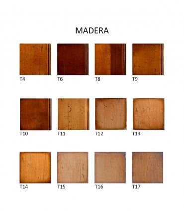 Cómoda Luis XV Loyra, acabados madera