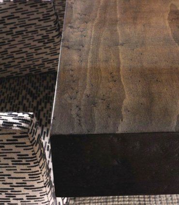 Mesa de comedor rectangular moderna City, sobre