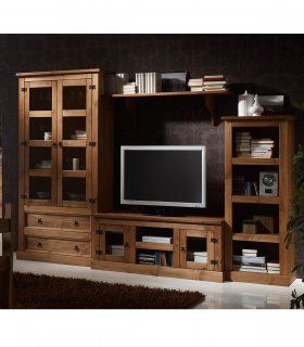 Mueble de salón rústico Kabire A