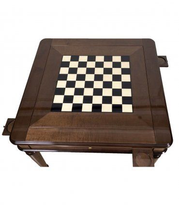 Mesa de juego clásica Halona, ajedrez
