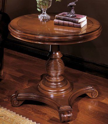 Mesa velador clásica Minal, detalle