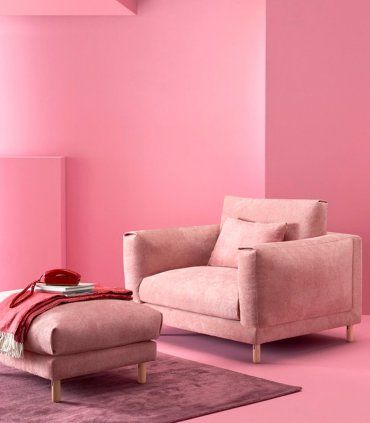 Sillón grande de estilo contemporáneo Cloe