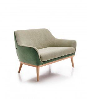 Sofá vintage pequeño Ordesa