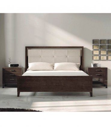 Mesita de noche contemporánea Escena, dormitorio