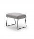 Puff moderno Bolton Steel