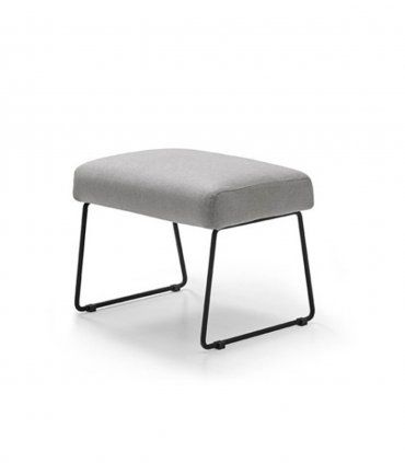 Puff moderno Bolton Steel