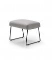 Puff moderno Bolton Steel