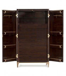 Mueble joyero estilo contemporáneo Soho, abierto