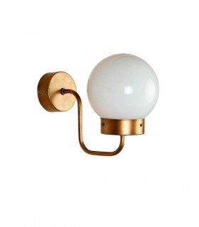 Aplique de pared contemporáneo Kepa, opaco