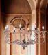 Lámpara clásica de cristal de Murano Heidi