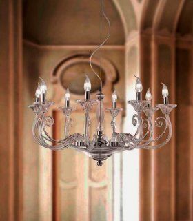 Lámpara clásica de cristal de Murano Heidi
