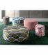 Puff redondo moderno Bloom