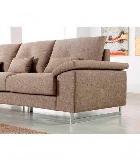 Chaise longue tres plazas moderna Madison