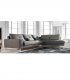 Chaise longue deslizante Madison, brazo recto