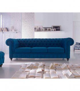 Sofá clásico Chester Luxe