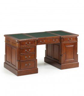 Mesa de escritorio vintage Panter de Ámbar Muebles.